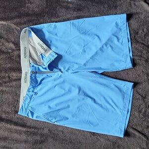 Mens adidas blue golf shorts 36